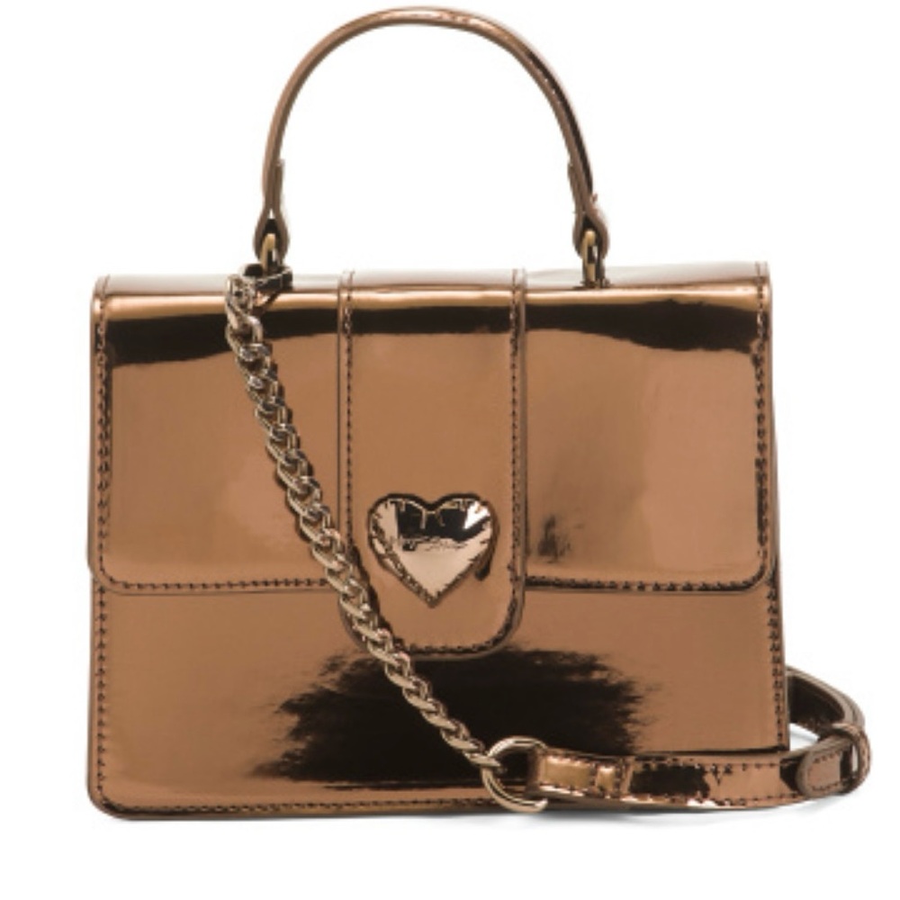 BETSEY JOHNSON
Bronze Top Handle Crossbody